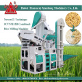 Máquinas de molienda de arroz con cáscara de producción de arroz de 1 tonelada / hora